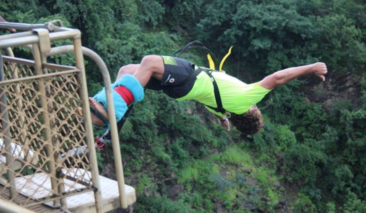 Back flip bungee vic falls